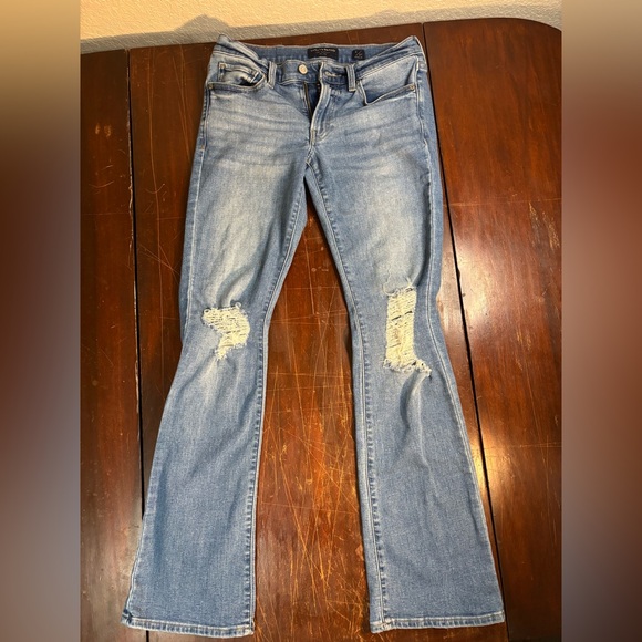 Lucky Brand Light Blue Flare Jeans - Picture 1 of 5